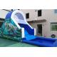 Funny Dinosaur Theme 8.5m By 3m Inflatable Water Slide