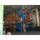 Industrial Steel Mezzanine Floors Two Level Stair Warehouse System