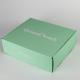 Green Corrugated Paper E Commerce Packaging Custom Mailing Boxes