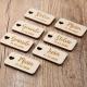 Fine Grinding Nontoxic Wooden Wedding Place Names