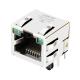 LPJE101AWNL Tab Up Green/Green LED 1X1 Port RJ45 Connector without Integrated Magnetics