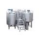 30BBL 3 Vessel Brewhouse / Beer Making Equipment 3000L Steam Heating PLC Control