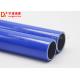 Blue PE Coated Cold Rolled Steel Pipe Standard Length 4000mm For Pipe System
