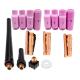 18pcs TIG Accessories Kit for Welding Torch WP17/18/26 Series Simple Welding Function