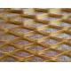 Gold Color Lightweight Expanded Metal Wire Mesh