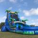 18ft Tropical Fiesta Breeze Water Slides Commercial Grade Inflatable Water