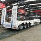 TITAN 3 axles transport excavator lowbed trailer lowbed semi trailer Low Loader price for sale