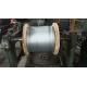 ACSR Conductor Flexible Galvanised Steel Wire , 3 8 7x19 Galvanized Aircraft Cable