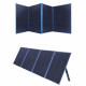 Blue Portable Fishing Solar Folding Bag Camping Solar System Back Pack