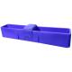 Top quality Blue 2.8m  thermo troughs for cow without balls and cover made of LLDPE made in China