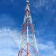 35m 3 Leg Tubular Telecom Steel Tower Q345 Q235 For Macrocell Antennas
