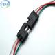 4.5 Bullet Terminal-F/M 64859 3 Way Flat Complete Trailer Connector Light Wire Cable Harness