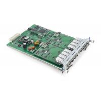 1U Management 4 Channels SFP To SFP OEO Optical Media Converter Card