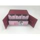 Magnetic Flap Color Printed Rigid Gift Boxes / Two Door Drawer Branded Packaging Boxes