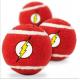 Custom logo 2.5 Diameter Eco-Friendly Rubber Pet Tennis Balls For Dogs Exercise Training Balls Throwing Balls