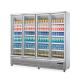 Large Capacity Beverage Coolers Glass Door Commercial Refrigerator