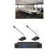 Cardioid Directional XLR Gooseneck Microphone Wireless Conferencing System 30MHz Bandwidth