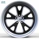 Aluminum Custom 2 Piece Wheels ET30 5-114.3 22 Inch Gloss Black Rims