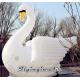 Hot White Inflatable Swan Model with Blower for Outdoor Decoration