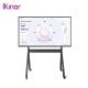 75 Inch Interactive White Smart Board With 4K 3840x2160 Android 11 Windows System