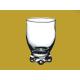 210ml High white glass cup, Brown fruit juice Drinking Glass Cup / beer cup