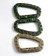 US Initial Payment Tactical D-Ring Molle Clip Keychain Lightweight Plastic Carabiner