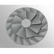High temperature nickel base alloy turbo wheel vacuum investment turbo precision parts