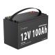 Rechargeable 12V 100Ah Lifepo4 Battery Pack OEM Lifepo4 Solar Battery