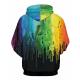 Unisex Pullover 3d Polyester Sublimation Hoodies Skull Hoodies For Men Breathable