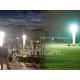 5M Prism Inflatable Light Tower For Construction Night Illumination