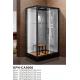 Corner Shower Cabine with Modern Design and Free Standing Installation