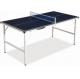 0.077CBM Outdoor Table Tennis Table With 1 Set Net Caster