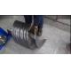 Acid Resistance Continuous Spiral Blades For Sectional Screw Flight Machine