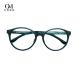 Durable Blue Blocker Modern Trendy Men's Glasses 55mm Eyeglasses