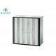 High Air Flow Compact HVAC Air Filters With Galvanized Iron Frame