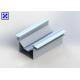 OEM / ODM Aluminum Channel Silver Anodized Industrial Aluminum Profile Customize