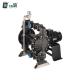 46.6 Gpm Electric Diaphragm Pump Mud Fuel Aluminum Long Wear Components