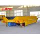 Heavy Duty Material Transfer Carts , Motorized Material Handling Equipment Trailer / Warehouses Railway Bogie