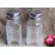 Kitchenware Glass Seasoning Shakers / Cool Glass Containers 80ml Capacity