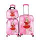 Travel Duo Coordinated Childrens Pull Along Suitcase And Carry On Set Lightweight