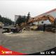 BEIYI BY-CS200RT hydraulic scrap shear for Excavator multifunctional steel cutter rotary type demolition shear