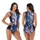 Sexy One Piece Bathing Womens Surfing Suits Waterproof Sleeveless