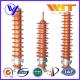 39KV - 51KV Electronic Substation Lightning Arrester with Polymer Housing