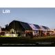 Outdoor Liri Big Aluminum Polygon Tents 15x30m With Black Cover For Event