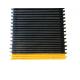 Type 1000 Escalator Metal Pallet 2 Sides Yellow Demarcation Pallet Stainless Steel