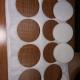 Circular Air Filter Paper Made With Wooden Paddle - Efficient Filtration