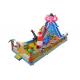 Commercial Grade Inflatable Fun City , Kids Pirate Ship Bounce House