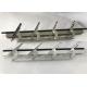 High Precision CNC Aluminum Profiles Parts Aluminum Louver For Window 6 Inch