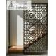 Aluminum Indoor Partition Laser Cut Screen Decoration Panel Powder Coated Perforated Sheet
