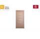 BS Standard Painting Finish 90mins Fire Resistant Wooden Doors with Oak Wood Veneer